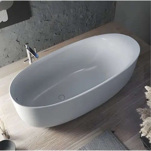Kolpa Samostojeća kada Soft-FS 180x80/O +Preliv White 922800