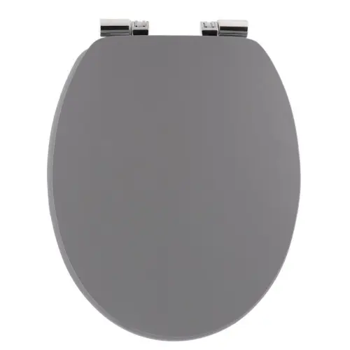 Tendance Wc daska mdf sa metalnim okovima soft close 37,5x46 cm siva