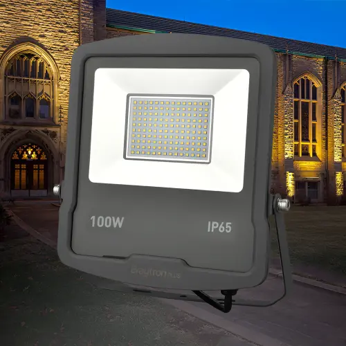 Braytron LED Reflektor 100W Sivi 3000K IP65 BT61-09102