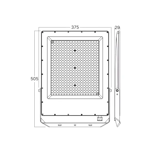 Braytron LED Reflektor 300W Sivi CCT IP65 BT65-09882