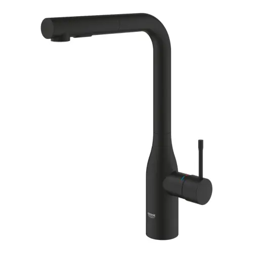 Grohe Essence za sudoperu sa izvlačnim tušem Phantom Black 30504KF0