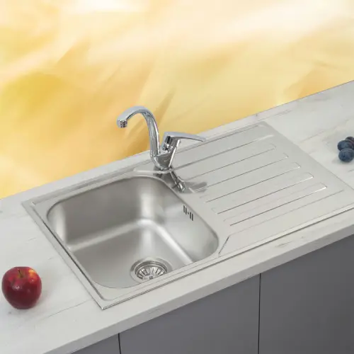 Metalac Nera PRAKTIK 1D Inox uni fi90 790x500 187958