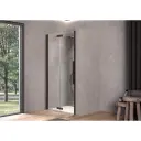 Kolpa Polaris Tuš vrata samostojeća N90 - Leva B/1 Fold Black 516410