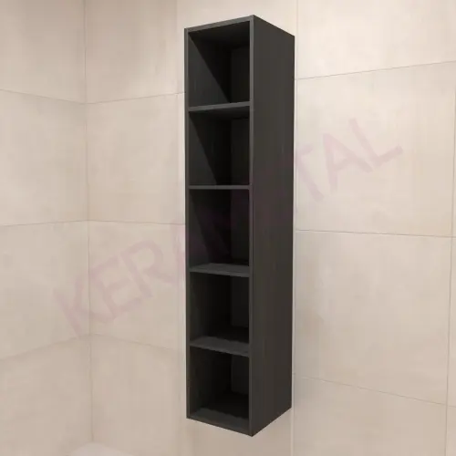Kolpa ormarić Naomi N 1500/300mm Dark concrete 546110