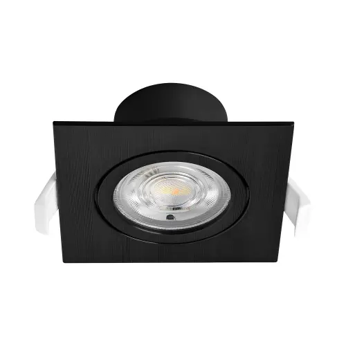 Braytron LED Spot Svetiljka Kvadratna 7W Crna CCT BD02-10781