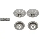 Blanco dvodelni dodatak sifonu saten platinum 207410