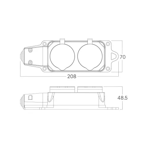 Braytron Produžni Kabl EU IP44 BY72-01002