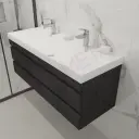 Kolpa ormarić sa umivaonikom Naomi OUN 120cm Dark concrete 546050