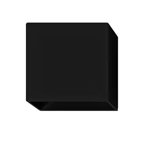 Braytron LED Zidna Svetiljka Double 2X3W Crni IP65 BG38-00011