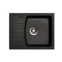 Metalac X Granit Quadro M 620x500 fi 90 sa sifonom Crna 144118
