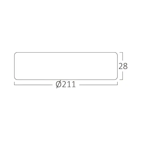 Braytron LED Panel Nadgradni Okrugli 18W Beli 6500K BP03-41830