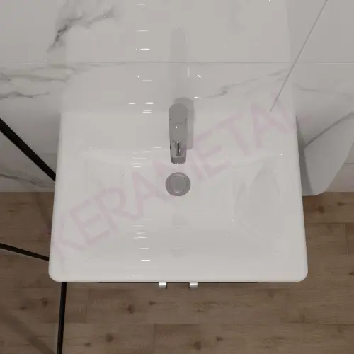 Kolpa ormarić sa umivaonikom Evelin OUE 65cm Gray/Antracite 573810
