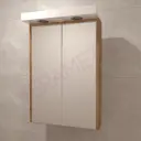 KVADRO KN-65 WOOD GORNJI ormarić sa ogledalom
