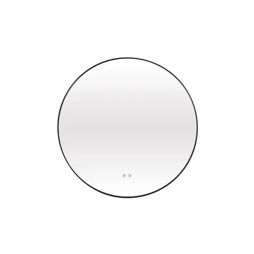 Hydra LED Ogledalo sa crnim ramom, anti-fog i dimerom F80 [DH-L2363]