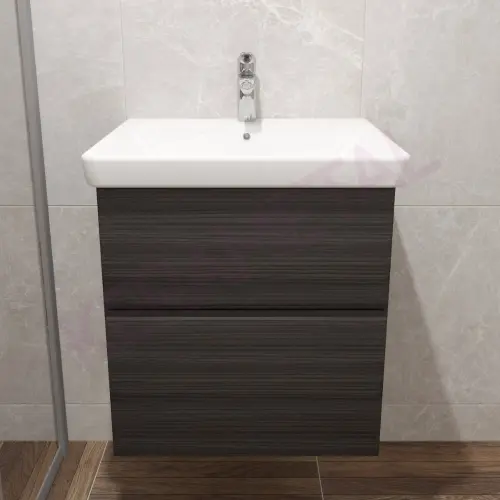 Kolpa ormarić sa umivaonikom Oxana OUO 60cm Hacienda Black 507180
