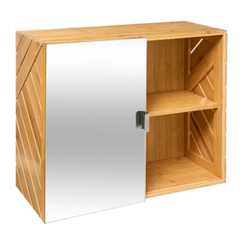 Five Komoda sa ogledalom modul 54x20x44,5cm drvo/staklo natural