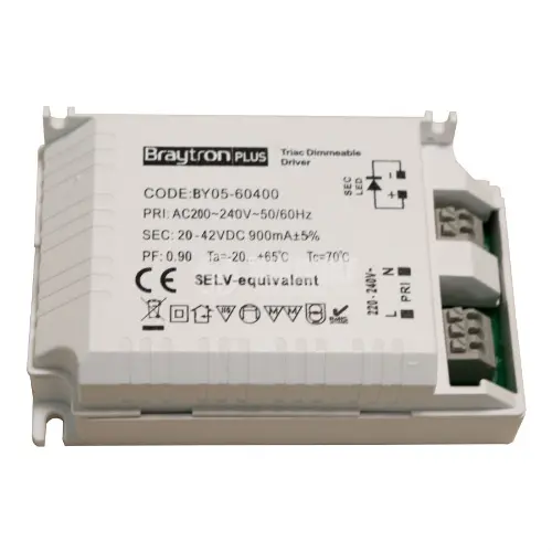 Braytron Triac Dimabilni LED Drajver 40W IP20 BY05-60400