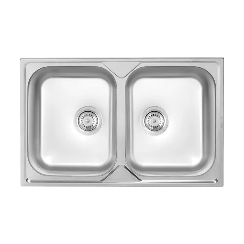Metalac Aurora 2D Inox fi90 790x500
