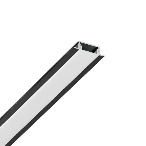 Braytron Aluminijumski Ugradni LED Profil RC1707 2M Crni BY39-00621