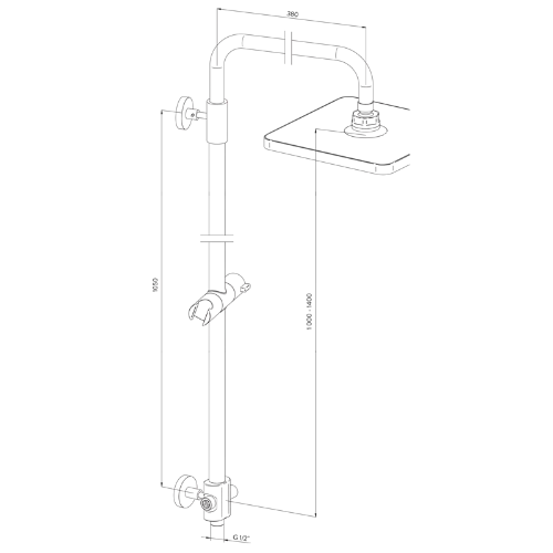 Rosan Stolz White Usponski tuš 137252W