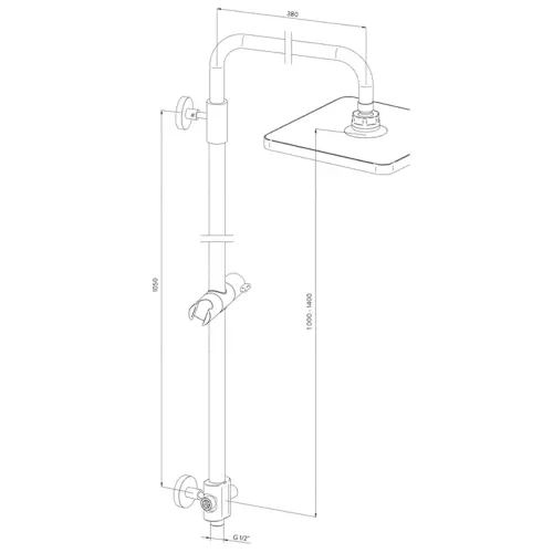 Rosan Stolz White Usponski tuš 137252W