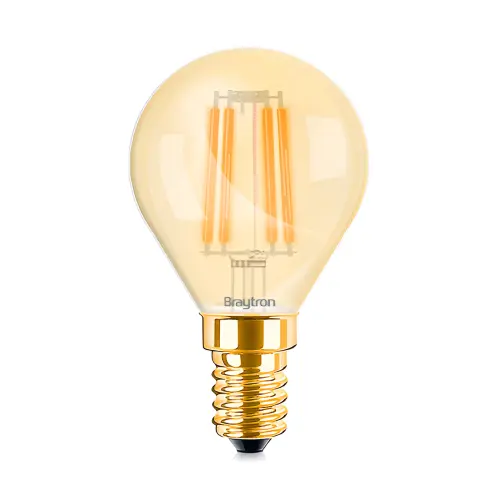 Braytron LED Filament Mini Kugla 4W E14 Amber 2200K BB37-00410
