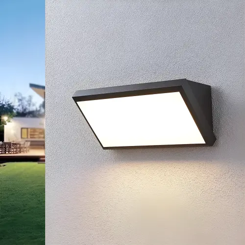 Braytron LED Zidna Svetiljka Okrugla 20W Sivi CCT IP65 BG37-00582