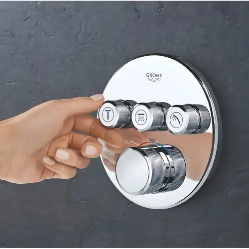 Grohe Grohtherm Smartcontrol Termostatski mešač sa tri funkcije HROM 29121000