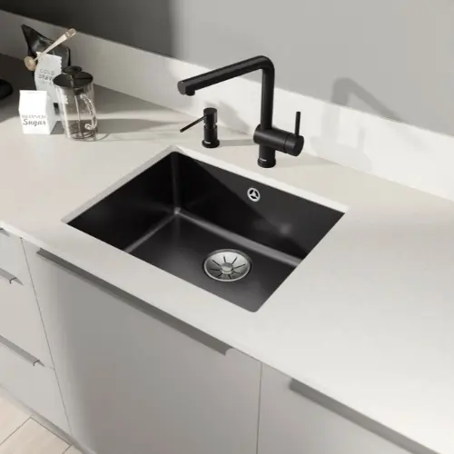 Blanco SUBLINE 500-U keramička PPLUS Crna 