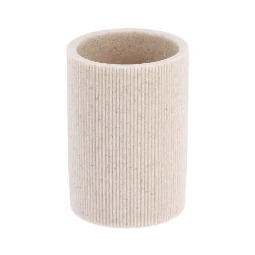Tendance Čaša za ČETKICE PRUGE 10X73CM POLIRESIN Bež 61104104