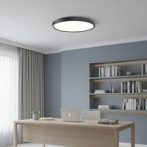 Braytron LED Plafonjera Okrugli 20W Crni BP07-20281