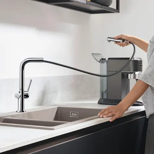 Hansgrohe Talis M54 za sudoperu sa izvlačnim tušem 72808000