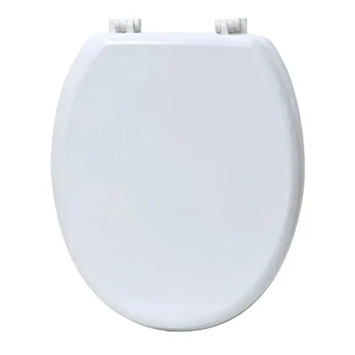 Tendance WC daska MDF SA PLASTIČNIM ŠARKAMA 37,5X46CM MDF Bela