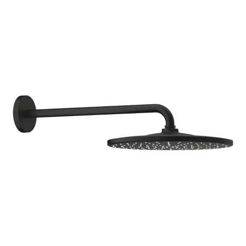 Grohe Rainshower set tuš ruža i držač Phantom Black 22121KF0
