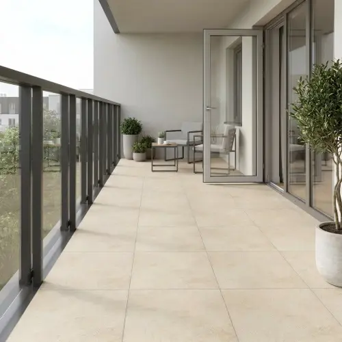 L Rock White granitna pločica rett. 60×60 K6EU