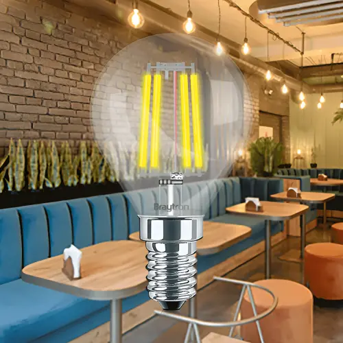 Braytron LED Filament Mini Kugla 4W E14 Providna 3000K BA37-00410