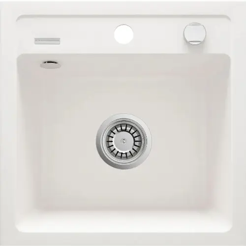 Deante Zorba ZQZ A103 ugradna Alabaster Bela 440x440/184mm