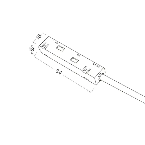 Braytron Magnetni Napajanje Beli 48VDC BY42-90030