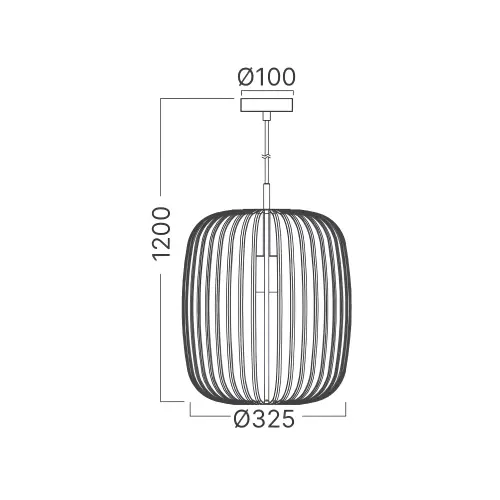 Braytron Visilica E27 bez BV03-00070