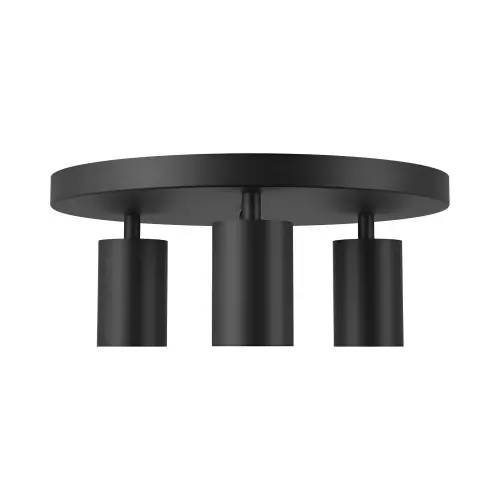 Braytron GU10 Nadgradni Spot Okrugli Trostruki Crni BH04-00881