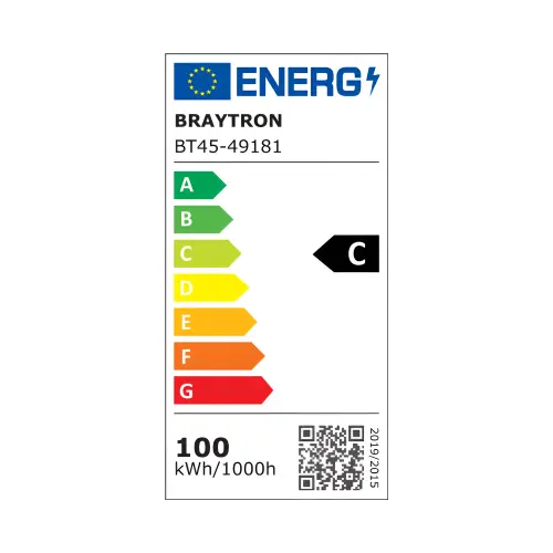 Braytron LED Industrijsko Zvono 100W Crni CCT IP65 BT45-49181