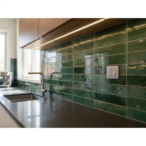 Marazzi Lume Green Lux 6x24cm M6RQ