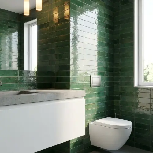Marazzi Lume Green Lux 6x24cm M6RQ