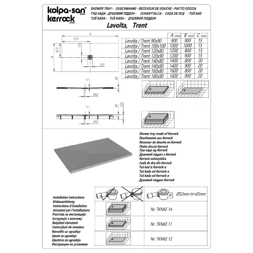 Kolpa Lavolta 140X80 KERROCK - 9252 518110