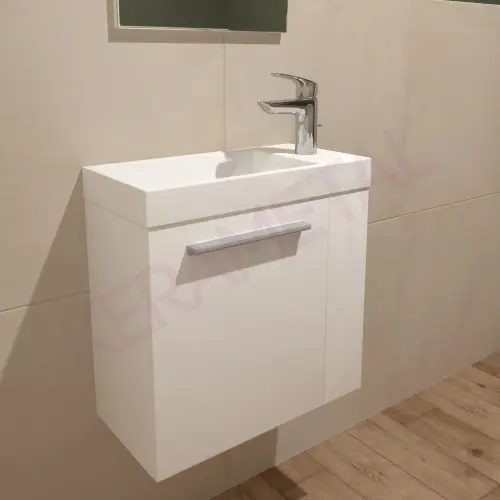 Kolpa Kiki ormarić sa umivaonikom OUK 50cm L White 568080