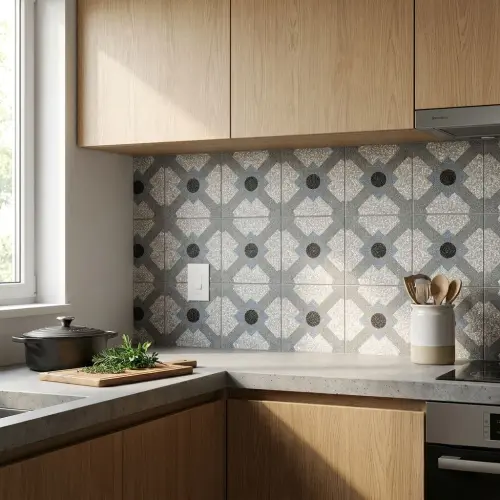 Marazzi D Segni Scaglie Tappeto 10 20x20cm M1LM