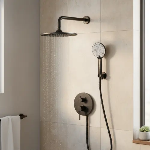 Giusta Ultima ugradni tuš set 01 Black Matte 71301BM0