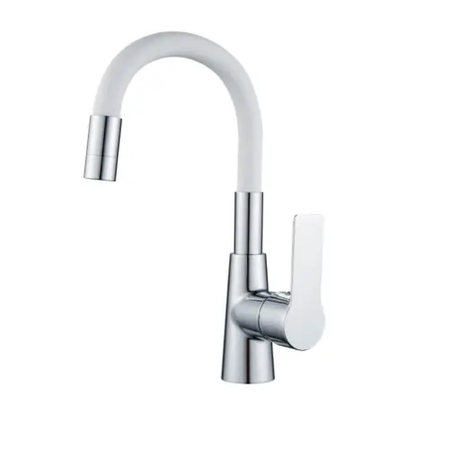 Inter Ceramic Slavina za lavabo jednoručna alisado 1m sedal cink mesing sil. bela