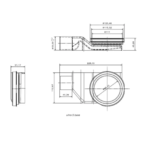 Peštan Slim Line 650mm 13100033