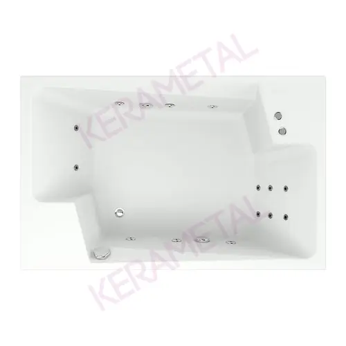 Kolpa Masažna kada Nabucco 190x120/MO-1+Mikro 913270